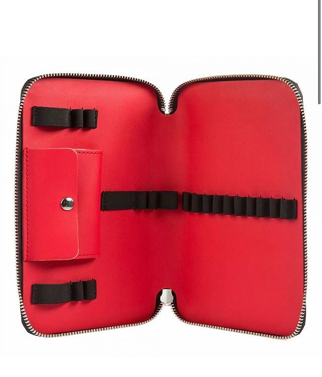 Rucksäcke: Echtleder Schulthek und Etui, Top Zustand  – Gebraucht aus Zug von InnBoss 2