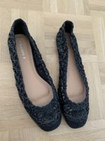 Ballerine effetto ricamo 38