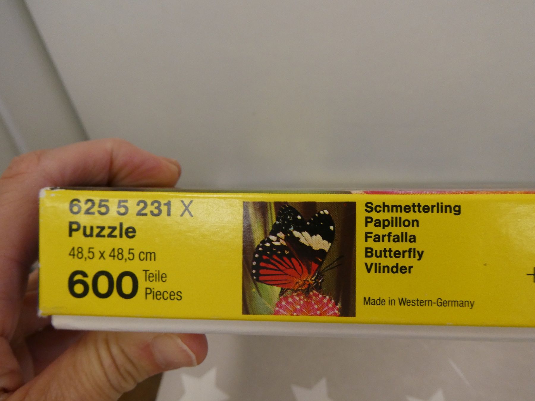 Ravensburger Puzzle: Puzzle 600 Schmetterling Ravensburger – Usato da Rafz venduto da Powacaddy 1