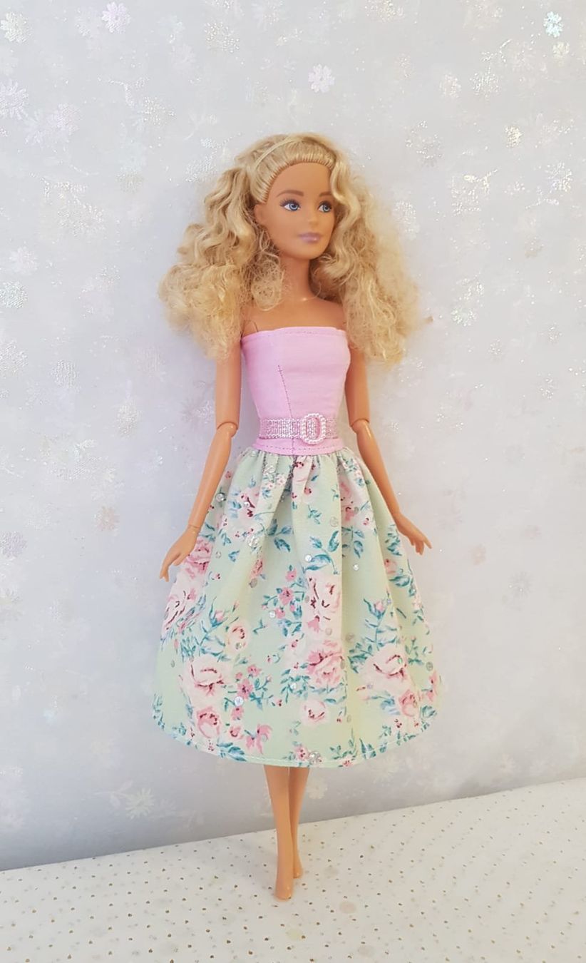 Bambole: Barbie Kleid – Nuovo (secondo la descrizione) da Lachen SZ venduto da Sakura4hime 1
