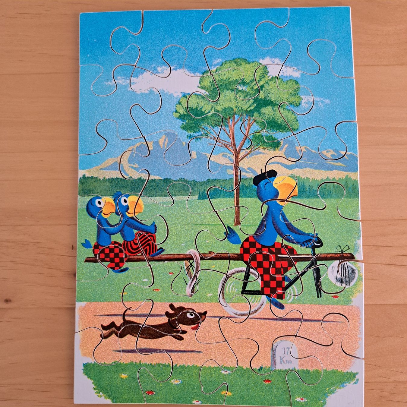 Puzzles: "Globi"  3 alte Puzzles aus Holz – Gebraucht aus Grüningen von Tappio 1