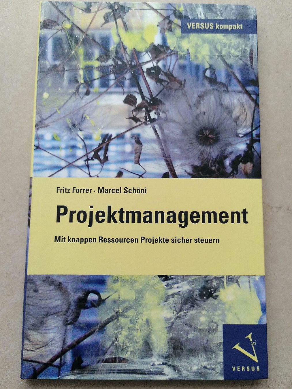 Libri: PROJEKTMANAGEMENT / FRITZ FORRER, MARCEL SCHÖNI – Usato da Brugg AG venduto da olamim