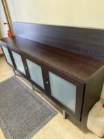 Sideboard dunkelbraun vier Türen, guter Zustand