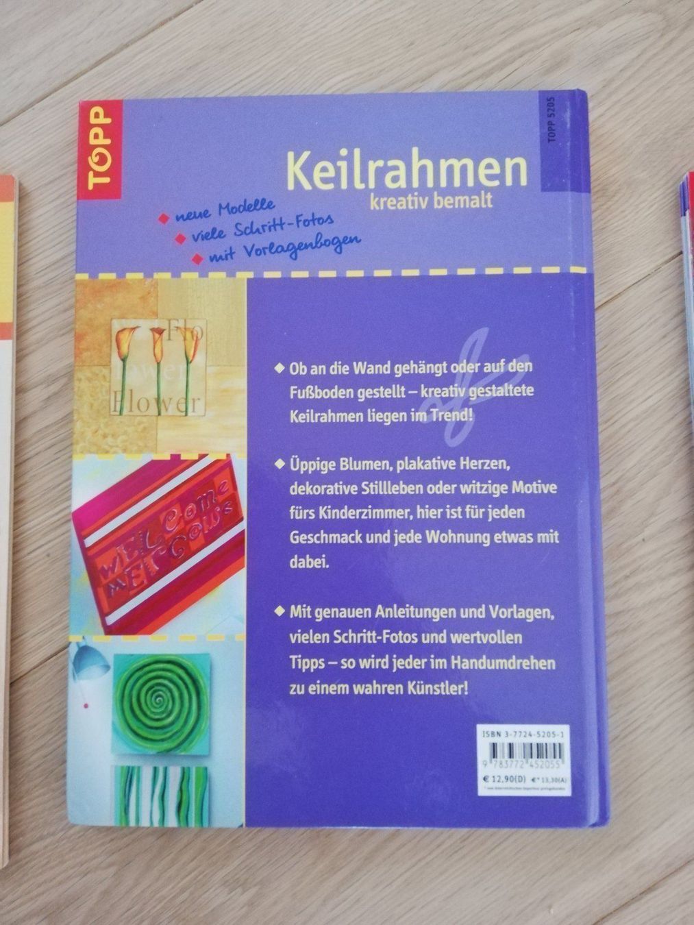 Libri: 3 Bücher - Malen auf Leinwand – Usato da Unterägeri venduto da silvi21 5