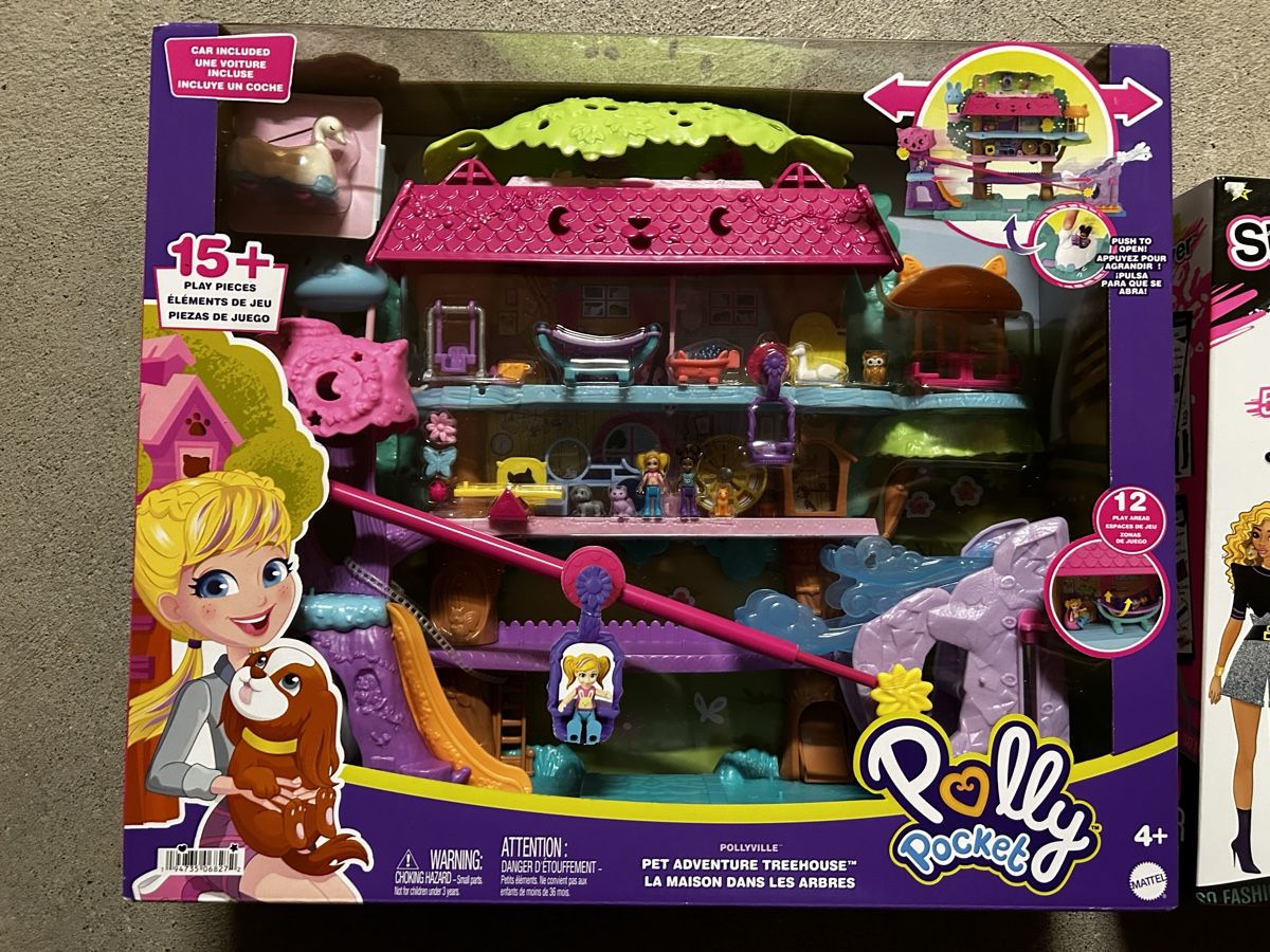 Polly Pocket Spielzeuge: Polly Pocket grosse Tier Abenteuer – Neu und originalverpackt aus Zürich von Sashkica