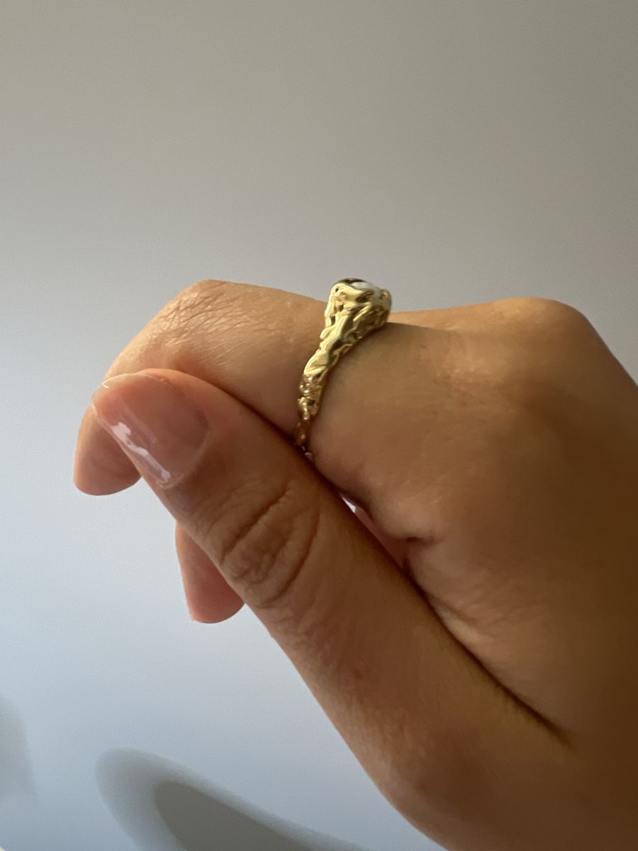 Anelli: Ninetwo5 solid gold keshi pearl ring – Nuovo (secondo la descrizione) da Arth venduto da ala_2fb6 3