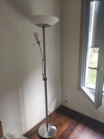 Stehlampe mit Leselicht, dimmbar, Metall, modern, top Zus...
