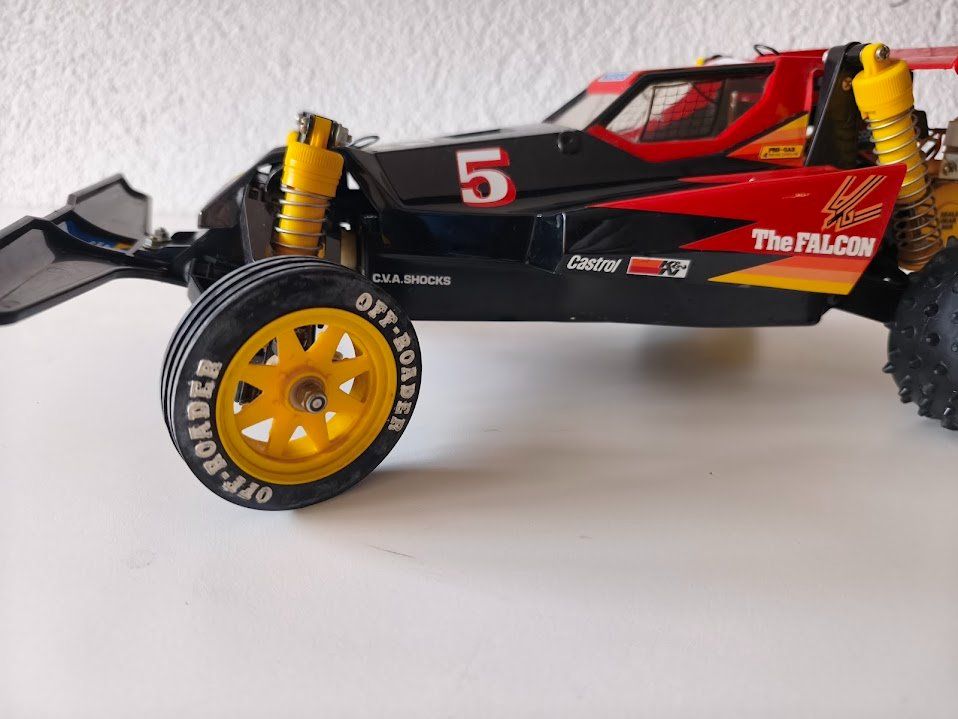 Tamiya RC Modellbau: N7 RC Auto Tamiya The Falcon elektrisch – Gebraucht aus Toffen von Immo-Erben 1