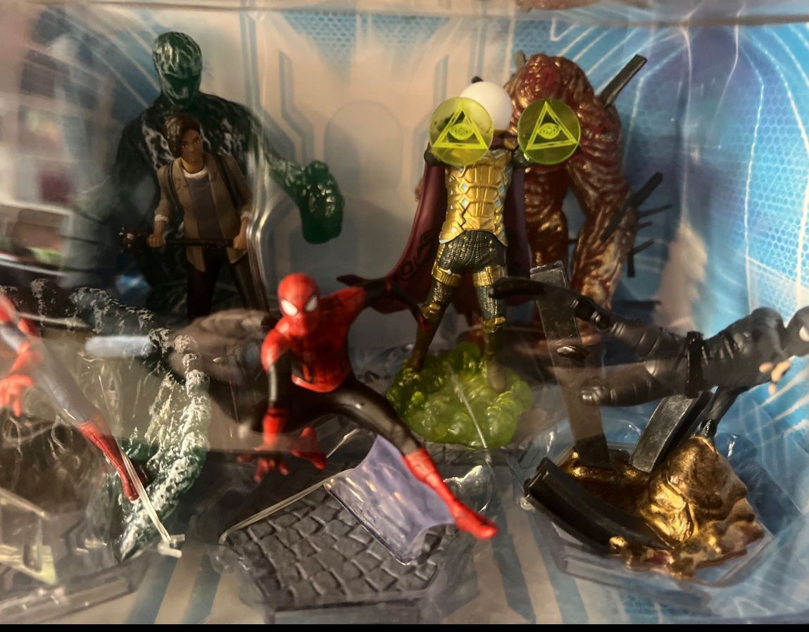 Marvel Statuette: Marvel Avengers Spider Man Figuren Set – Usato da Deitingen venduto da Himhip 7