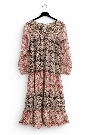 Boho Bohemian Kleid Zara
