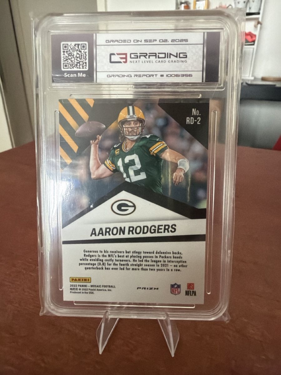 NFL Cartes à collectionner: NFL - Aaron Rodgers - Razzle Dazzle Insert - C3G9!! – D'occasion à Bern par sam_25hm 1
