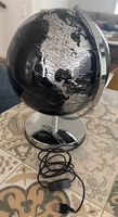 Weltkugel Tischlampe 