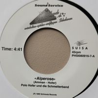 Vinyl Single Polo Hofer - Alperose/Travailler c'est trop dur