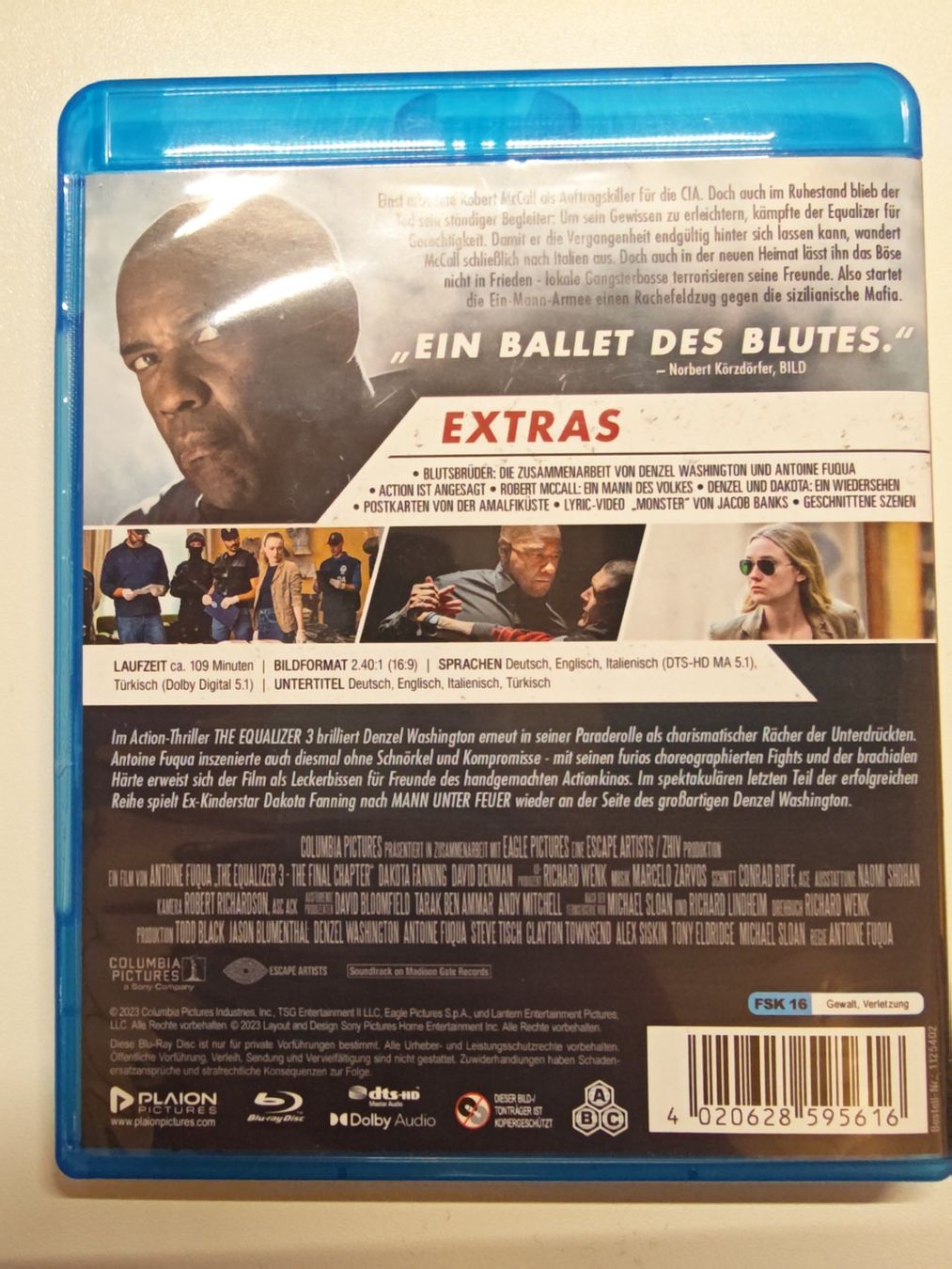 Tutti i DVDs: The Equalizer 3 – The Final Chapter – Usato da Liestal venduto da Kratzilla 2