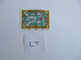 Voll Letzttagsstempel der Poststelle 8703 Erlenbach