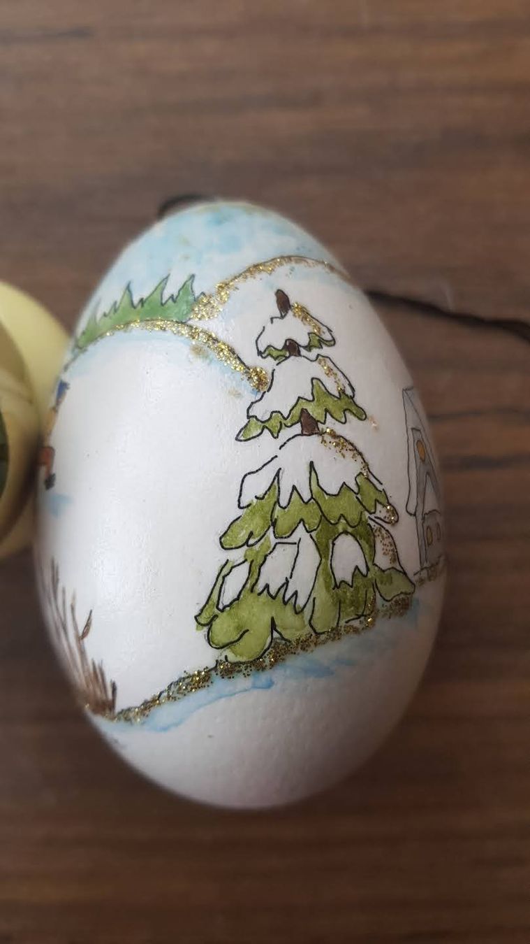 Figuren: Osterei Künstlerei Nr.3 – Gebraucht aus Mörschwil von antiksalon 5