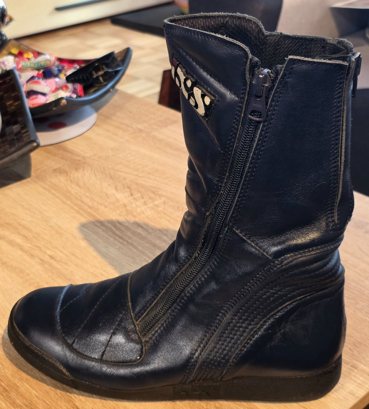 IXS Scarpe da uomo: IXS Boots Leder Grosse 40 Neuwertige – Usato da Rohrbach venduto da lod_m58r 2