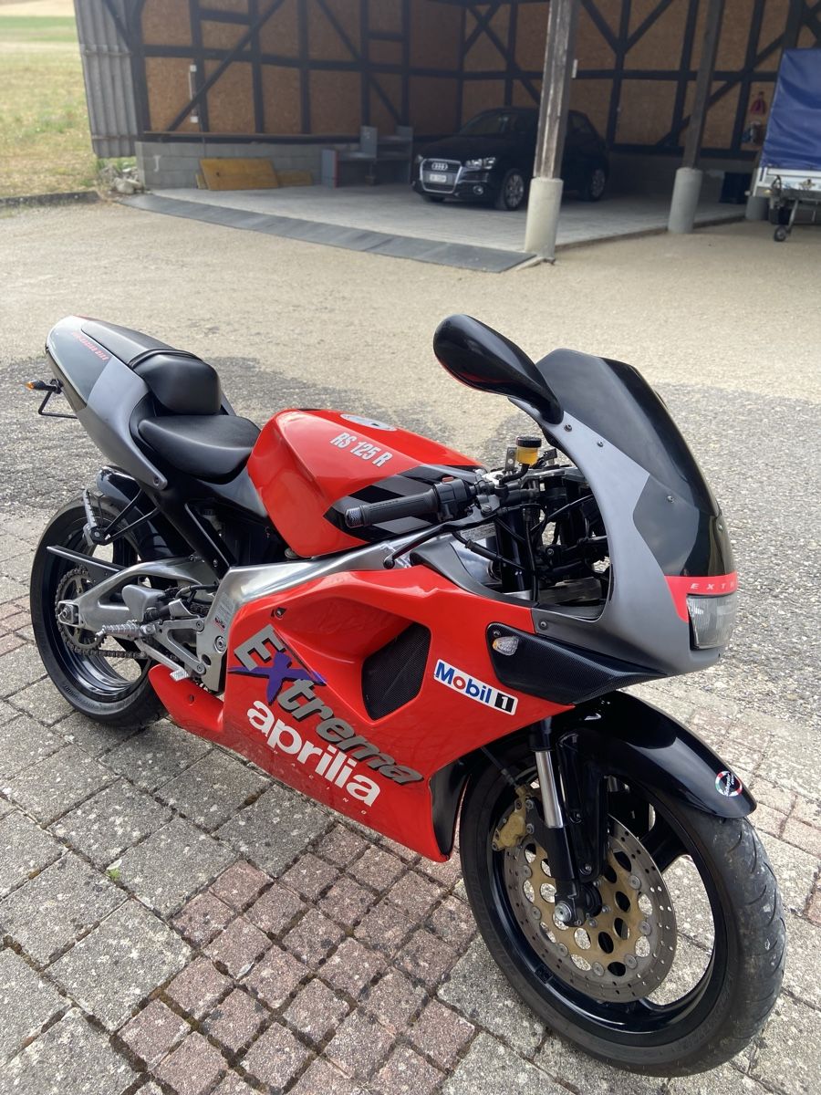 Aprilia Strasse: Aprilia RS 125 Extrema 1994 – Gebraucht aus Grenchen von Motorini 6