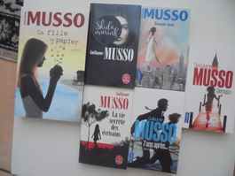 6 romans de Guillaume MUSSO / tous en très bon état