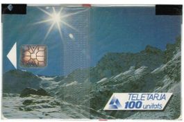 Telefonkarte Andorra AND-004 Winter originalverpackt