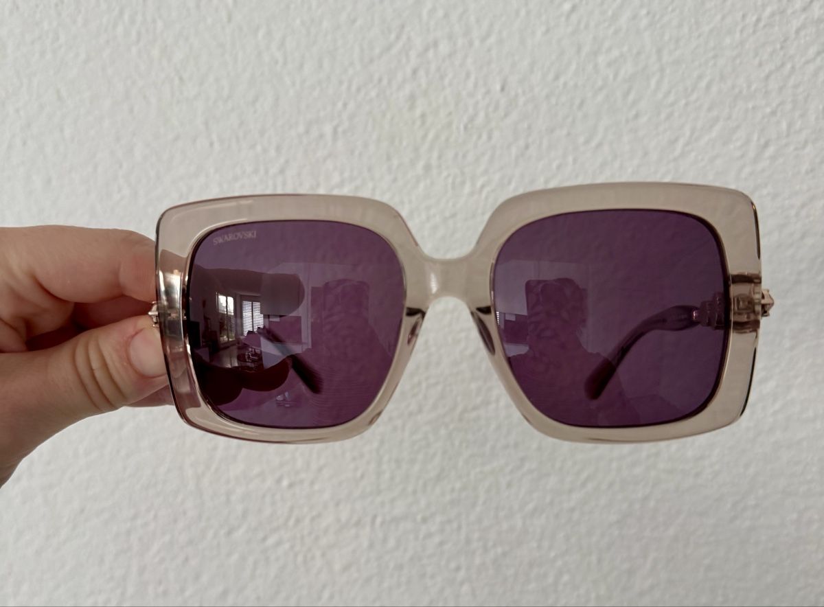 Swarovski Occhiali & Lenti: Swarovski sunglasses Gema Pink crystals – Usato da Thalwil venduto da amy_pjw 1