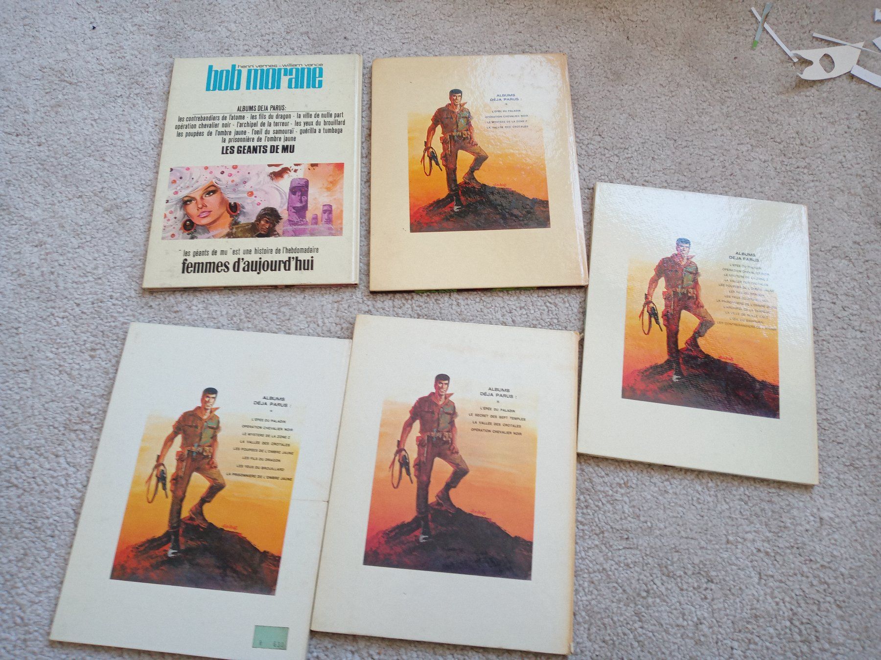 BD: Lot de 5 BD Bob Morane – D'occasion à Prez-vers-Siviriez par Monija70 1
