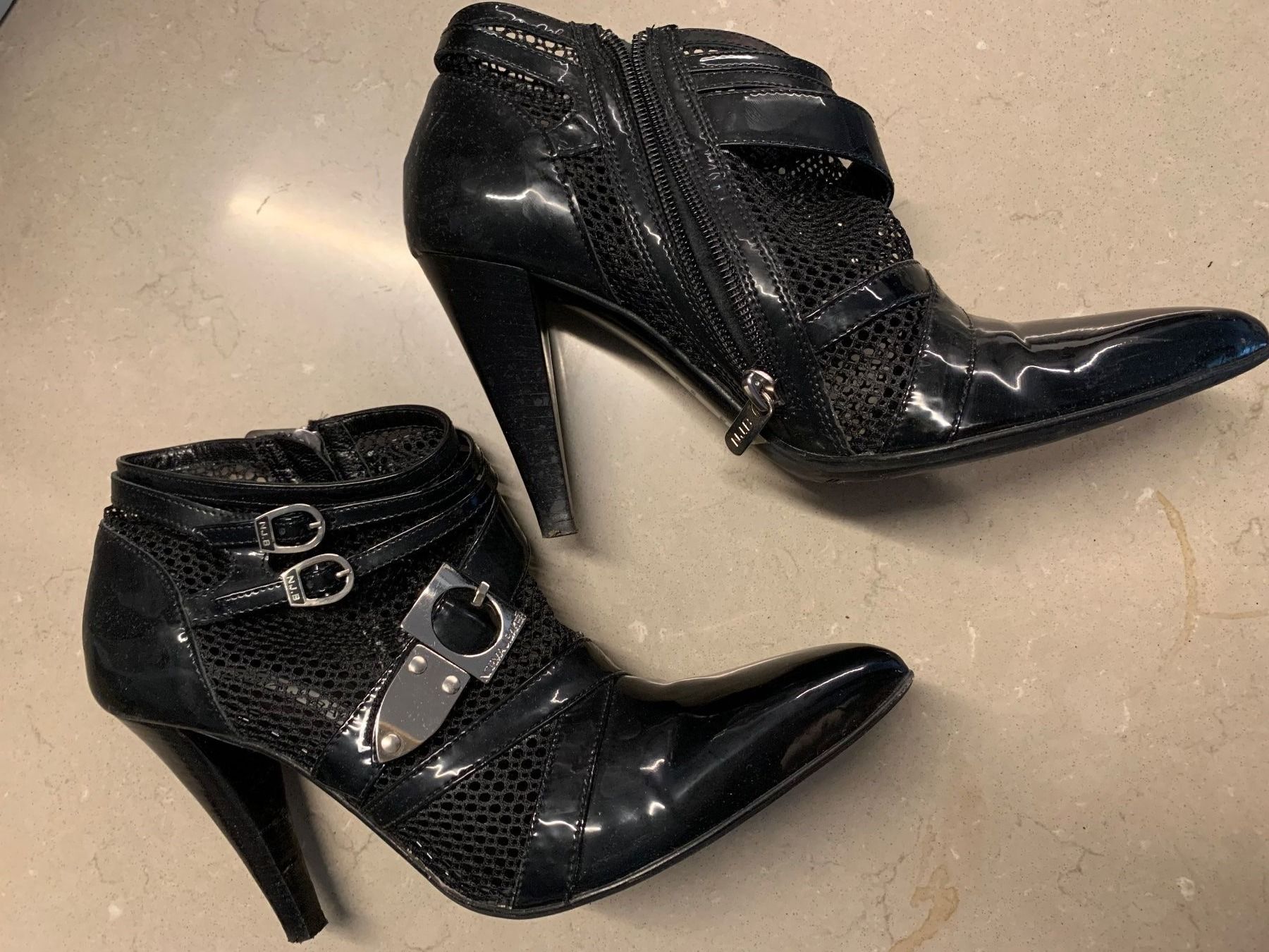 Chaussures femmes: "Norma J.Baker" Stiefeletten Ankle Booties Double Monk Gr.37 – D'occasion à Engelburg par mamalanima 1