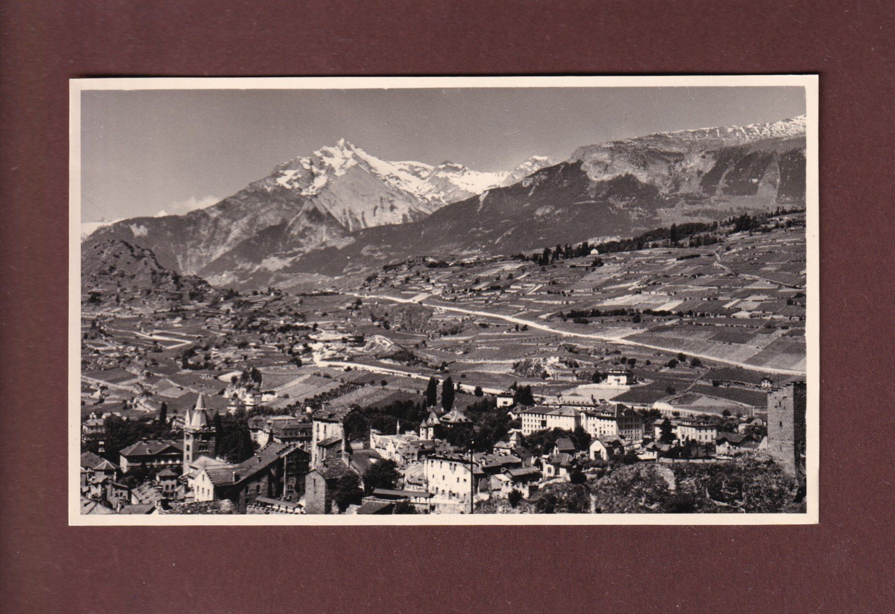 Cartoline postali: Photo - SION - 1935 – Usato da Pully venduto da nicecards