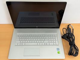 HP ENVY 17" Laptop i7-8550U 1.256TB 16GB mit Windows 11