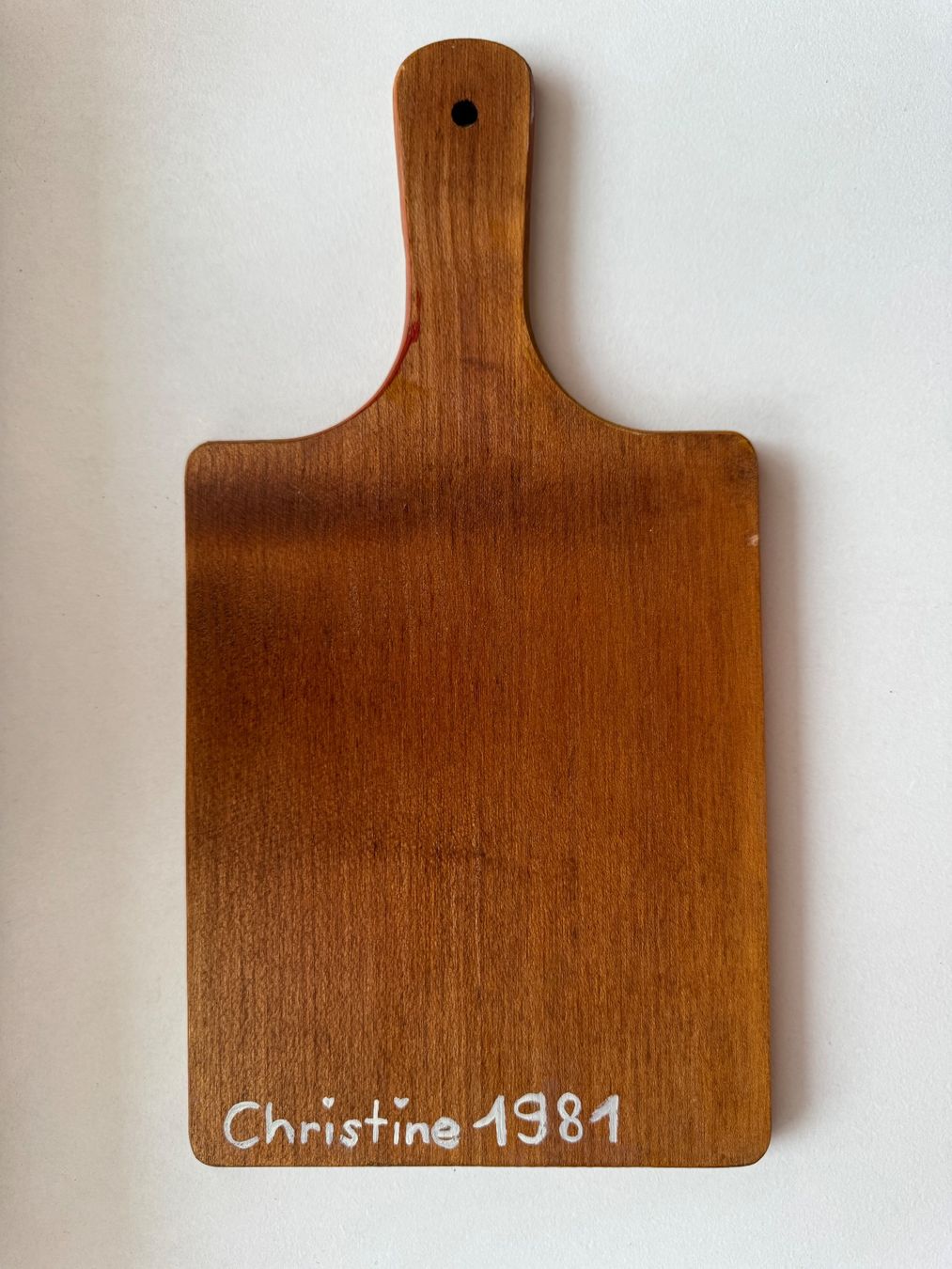 Holzartikel: altes handbemaltes Holzbrett, Bauernmalerei – Gebraucht aus Grosswangen von Second_hand_paradise 4