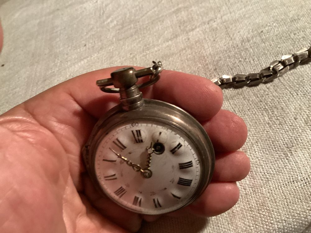 Clé De Remontoir De Montre De Poche Vintage - 6g, 4.75cm, Numéro 8, Occasion Avec Usure Du Temps