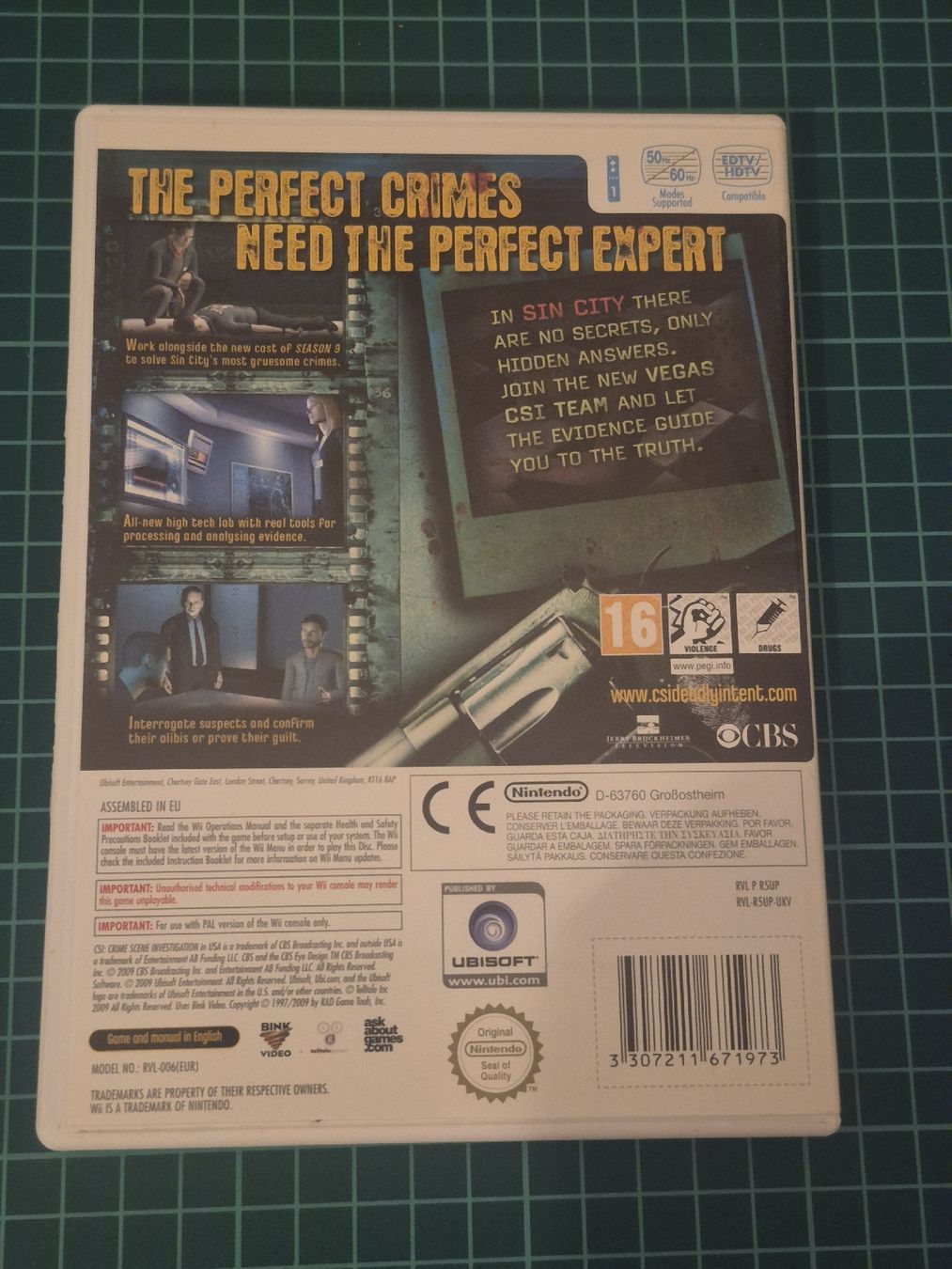 Nintendo Spiele: CSI: Deadly Intent - Nintendo Wii Game - Great Condition! – Gebraucht aus Meyrin von Retro-GZ 2