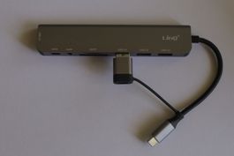 LinQ IT7948 USB-A, USB-C, 8 Ports