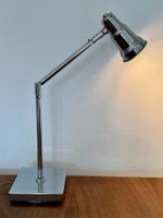 Vintage Schreibtischlampe Chrom (N.V. Flamant) Bürolampe) 💡