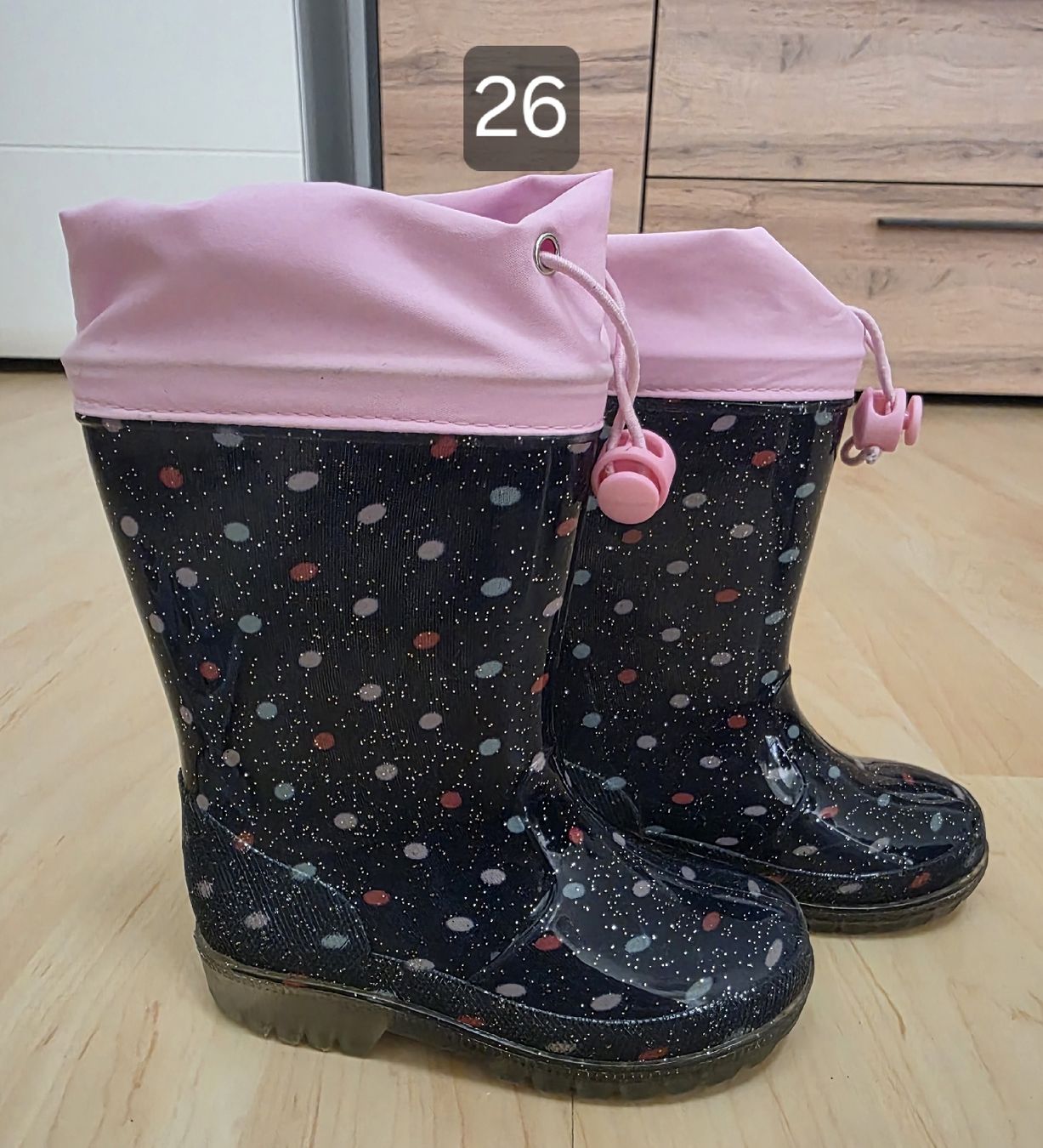 Schuhe für Mädchen: Gummistiefel Mädchen Gr.26 – Neu (gemäss Beschreibung) aus Beinwil am See von Melly1989