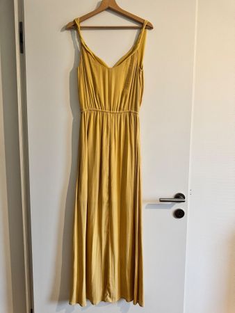 Elegantes Festkleid - Senfgelb - Gr. S