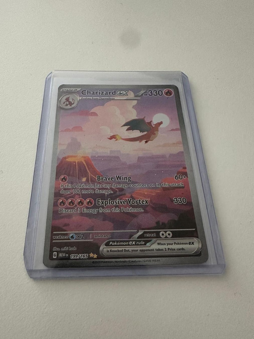 Pokémon Sammelbilder & Trading cards: Charizard ex 199 - Glurak - Dracaufeu - MEW 151 – Gebraucht aus Zürich von dja_vw6d 1