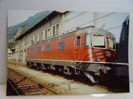 Foto SBB Re 6/6 11615 "Kloten" Bellinzona 14. August 1991