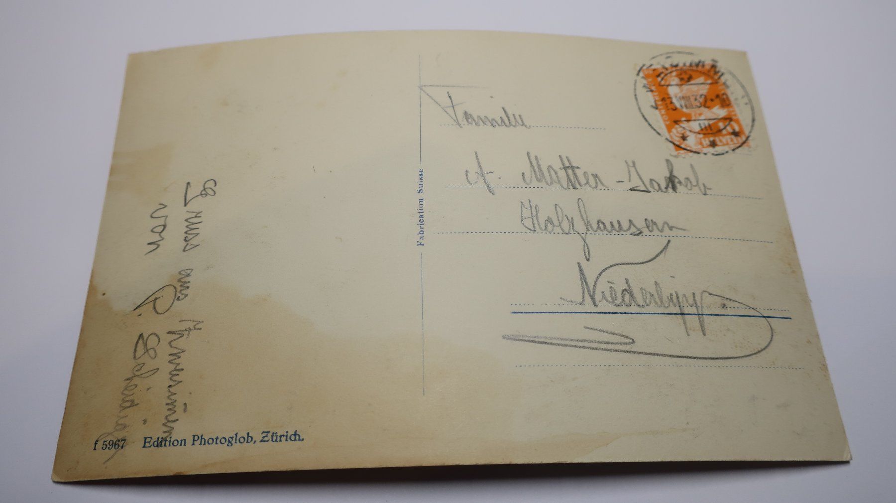 Ansichtskarten: Zweisimmen  1932 – Gebraucht aus Cormoret von Pascalll2001 7