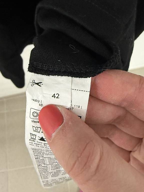 Vestiti: Schwarz-weisses Kleid, Gr 42 – Usato da Zürich venduto da mel_v8qp 2