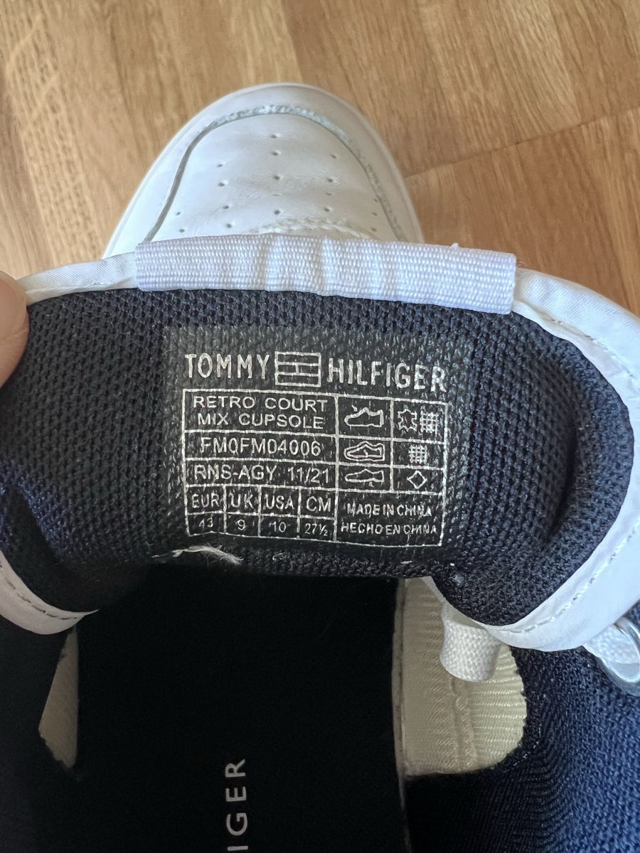 Tommy Hilfiger Scarpe da uomo: Baskets Tommy Hilfiger EUR43 – Usato da Genève venduto da alx_g2yp 4
