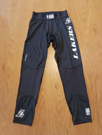 Damen/Herren 3/4 Tights Basketball - 500 NBA schwarz Gr. XS