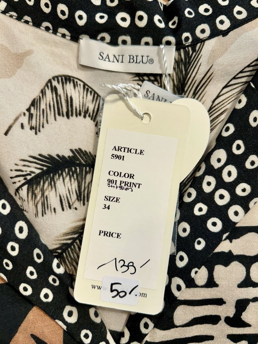 Camicette: Sani Blu, Longbluse, Grösse 34, neu mit Etikette – Nuovo e nell'imballaggio originale da Oberhasli venduto da anzis 4