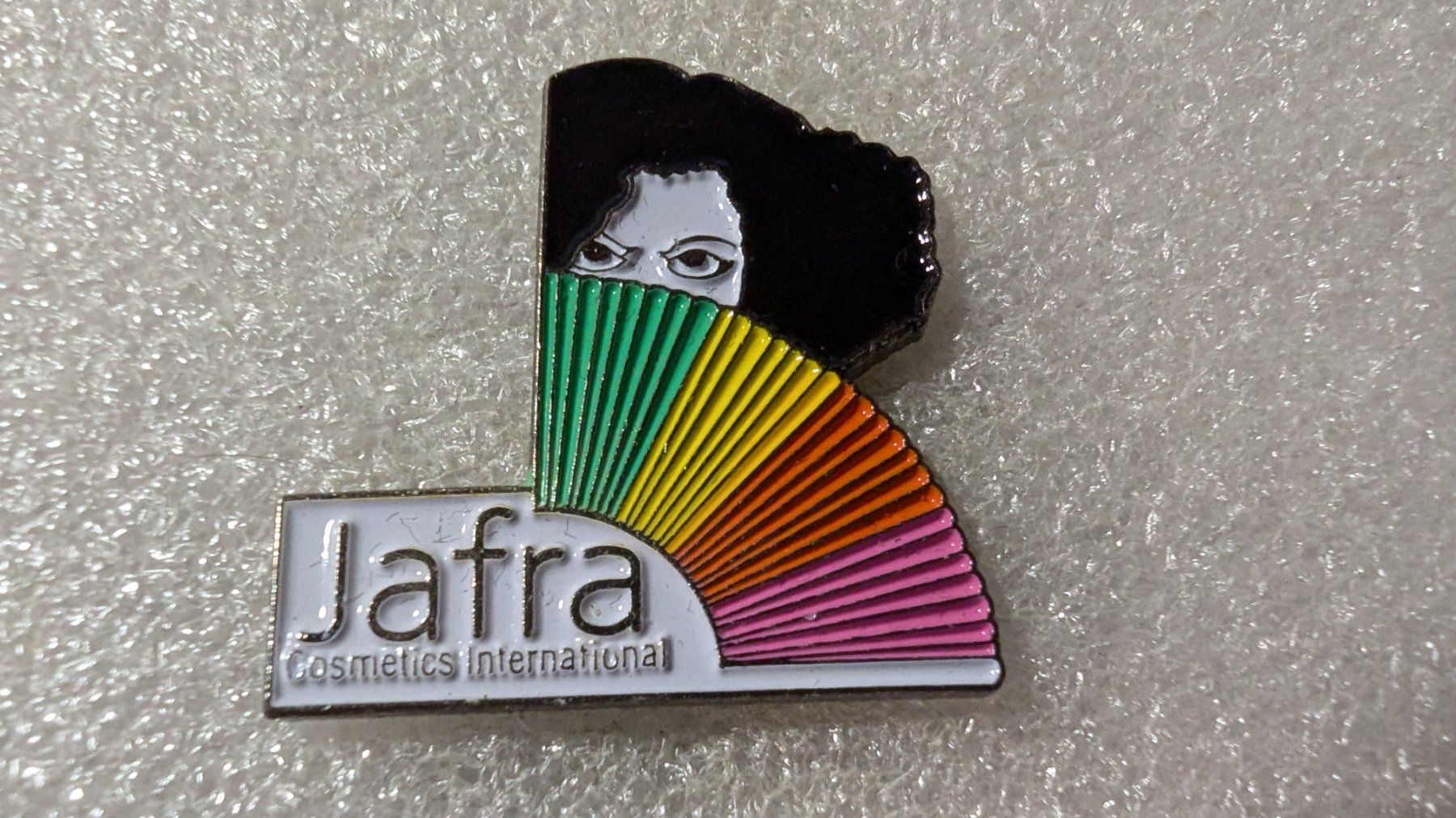 Placchette & Badge: Ansteckpin 203: Jafra – Usato da Oppligen venduto da Pin-Fall-Shop