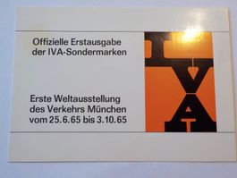 Europa, Deutschland 1965,1.Weltausst.Verk.Münche