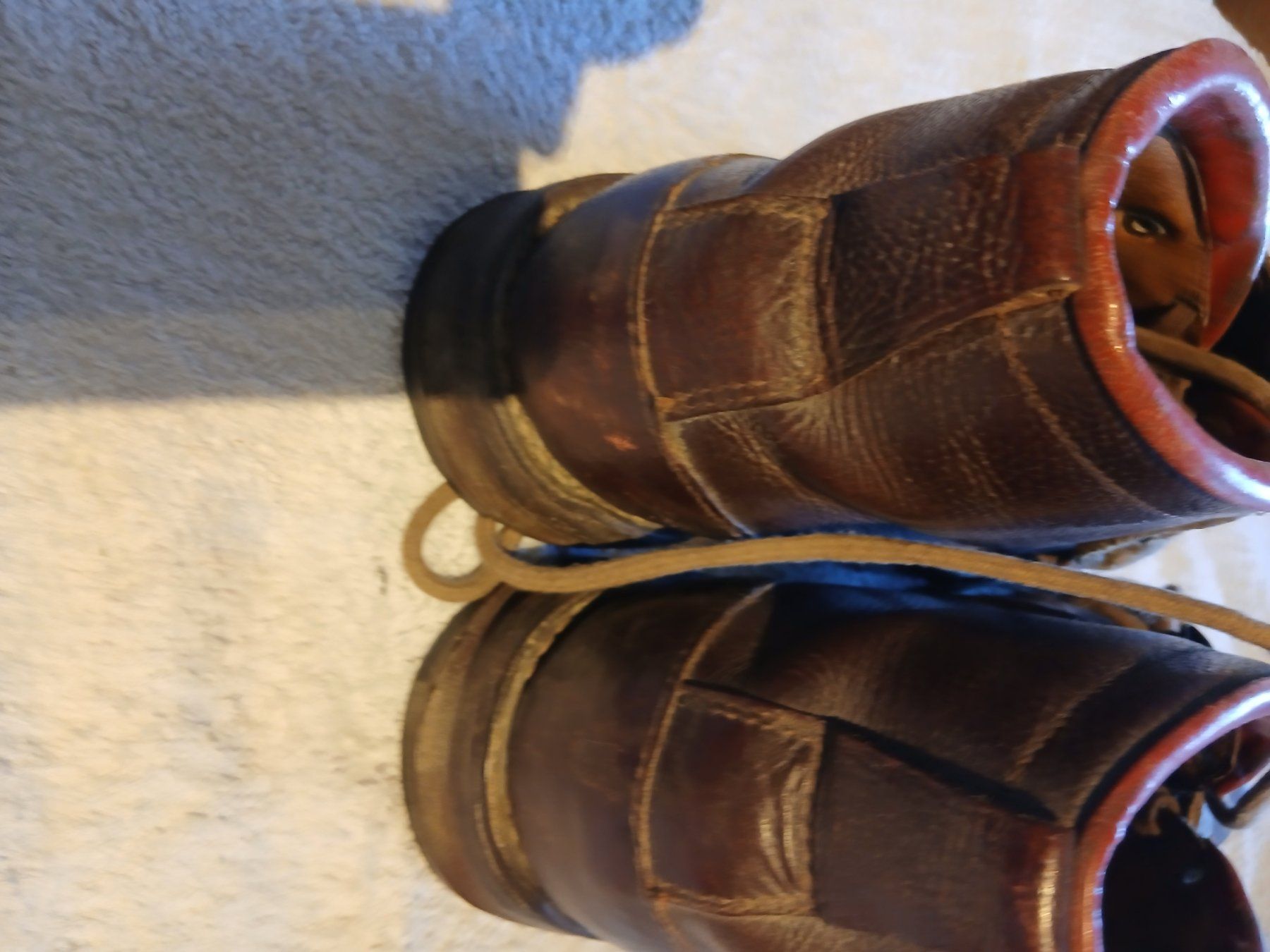 Scarpe da uomo: Lederwanderschuhe Belle Epoque Steampunk Larp – Usato da Eschenbach LU venduto da pat_d6ql 3