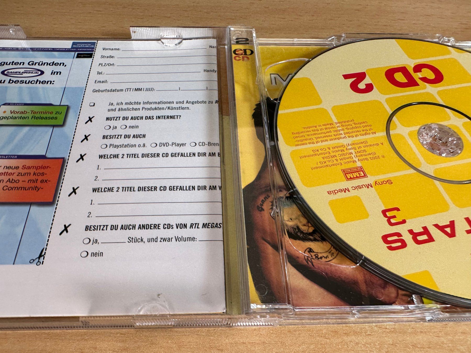 CD: Various – RTL Megastars 3 - 2 CD – Usato da Rikon im Tösstal venduto da Alpenmutz 2