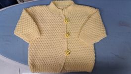 Strickjacke gelb Gr 68