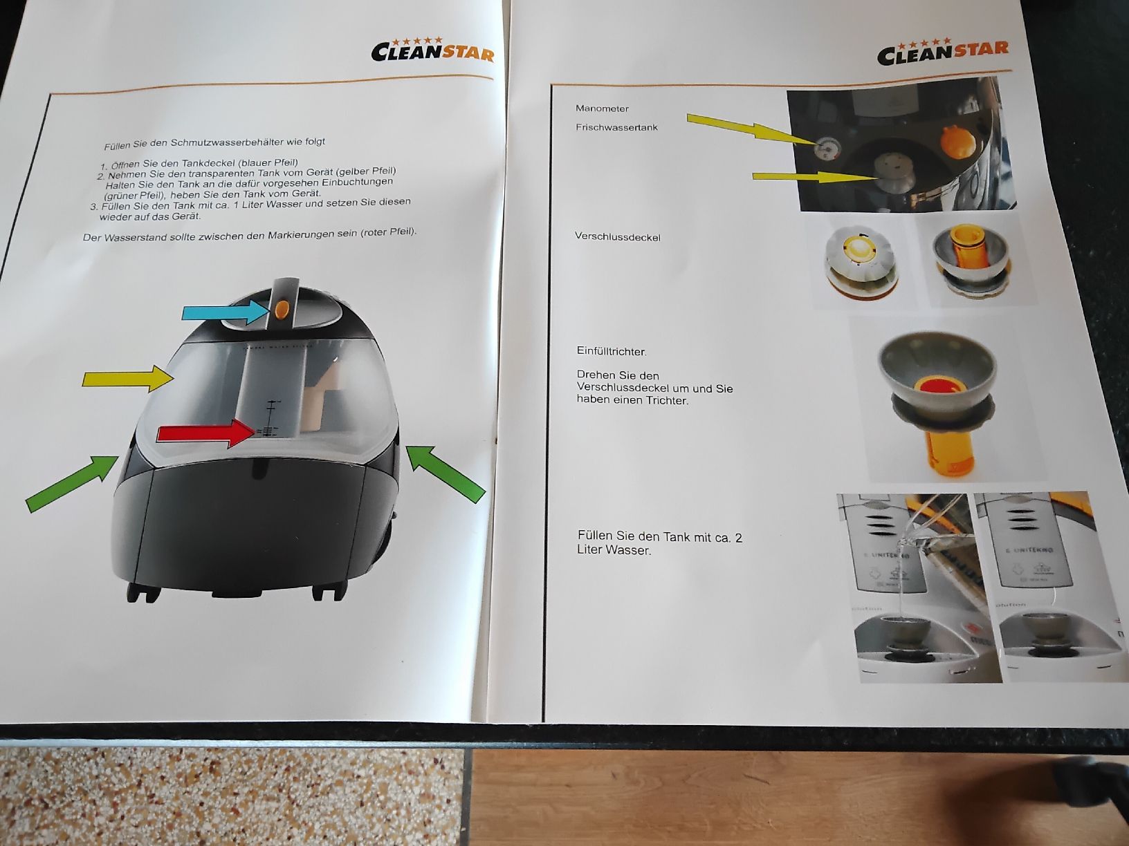 Pulitori a vapore: clean star Dampf/sauggerät – Usato da Neuenegg venduto da guterfang 3