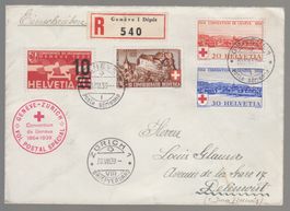 Vol spécial GE - ZH 1939
